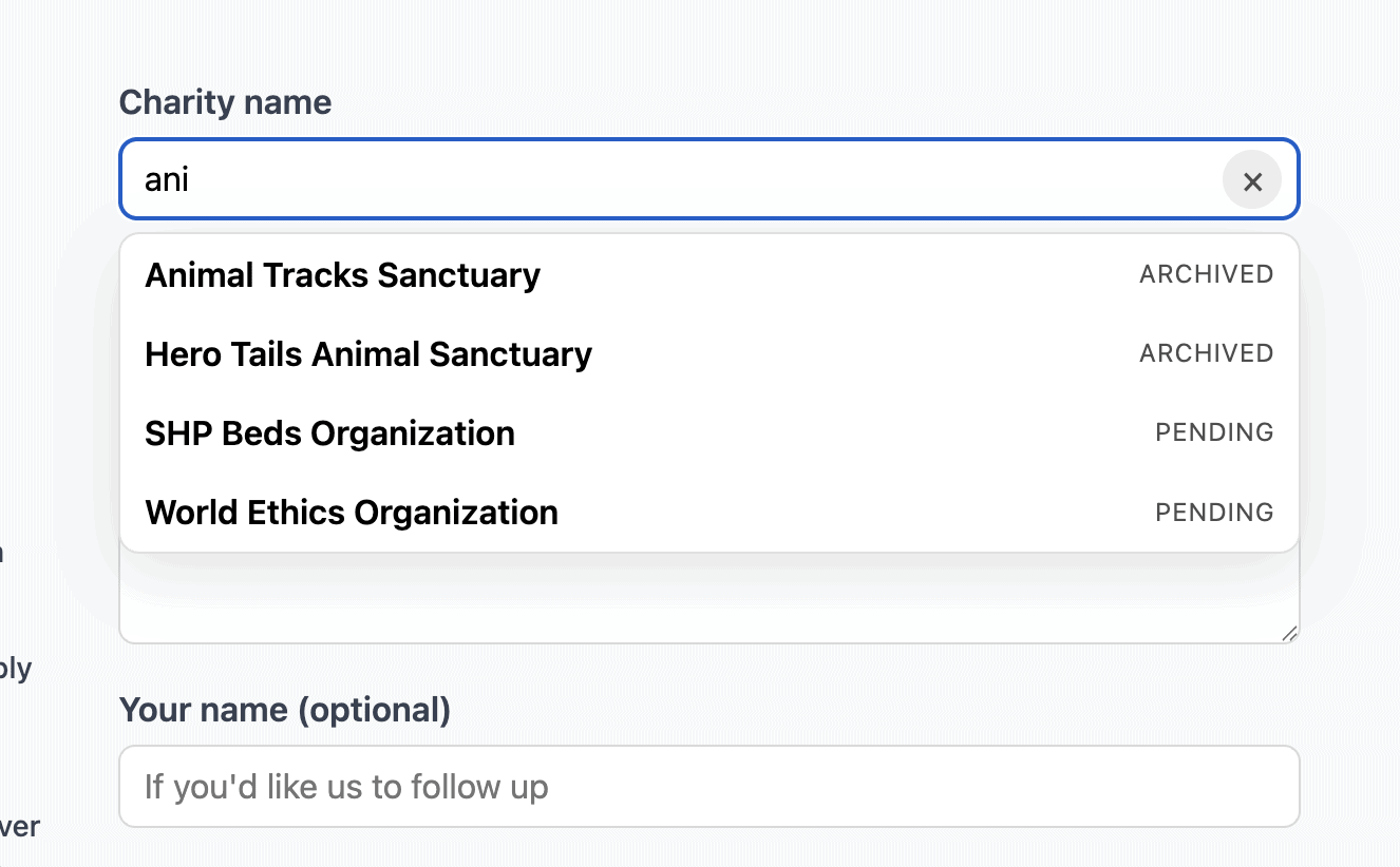 Build a Simple Charity Lookahead Search with WordPress REST API